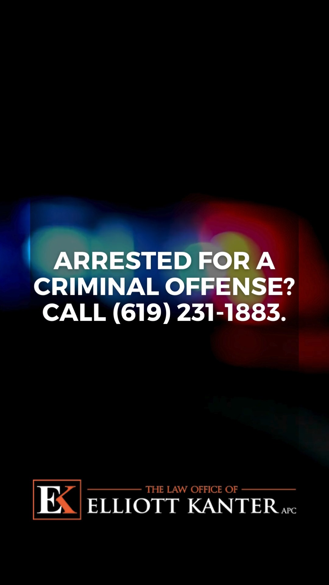 Arrested for a criminal offense?
