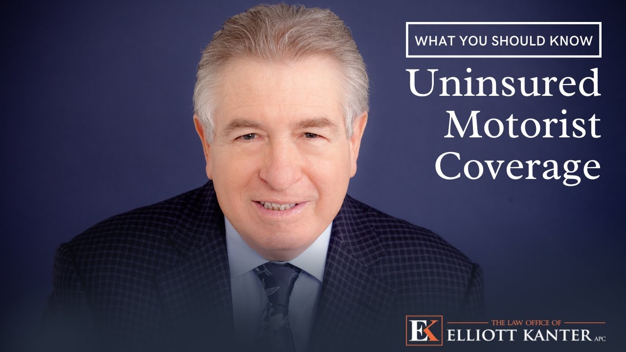 Elliott Kanter Uninsured Motorist Attorney San Diego